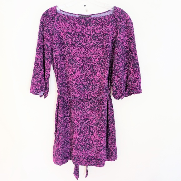 Banana Republic 1/2 Sleeve Square Neck Dress | S - Picture 1 of 4